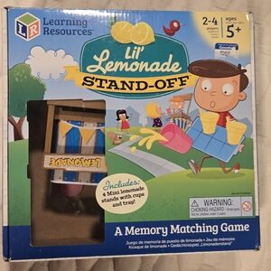 Lil' Lemonade Stand-Off Board Game Educational Resources Memory Matching